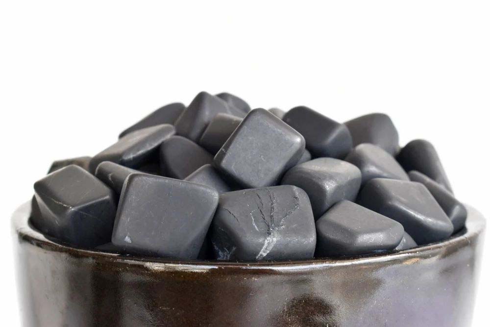 Shungite Black Tumbled