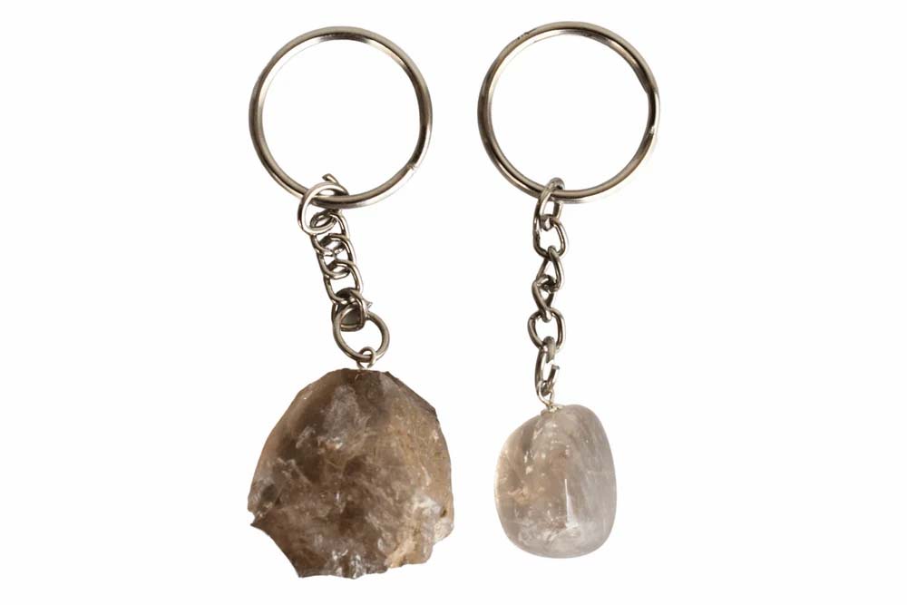 Smokey Quartz Key Chain