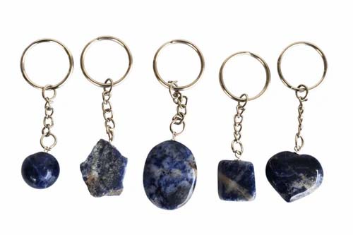 Sodalite Key Chain