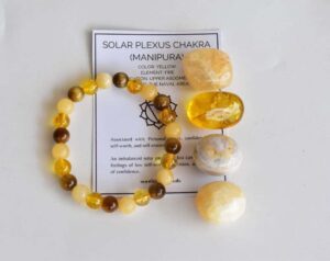 Solar Plexus Chakra Crystal Kit