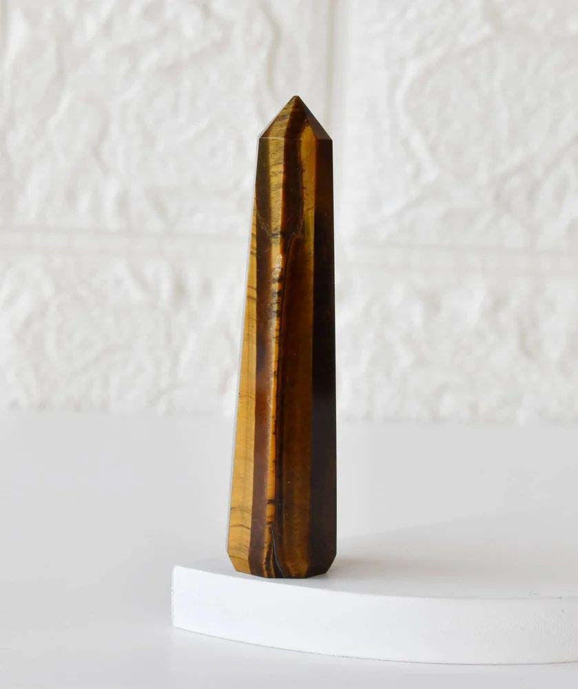 Tiger Eye Obelisk Point